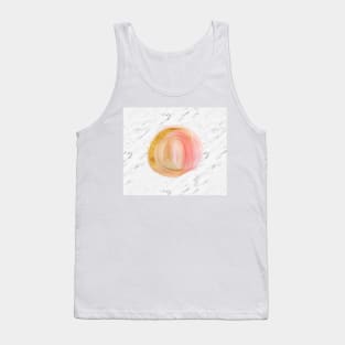 Sunny rose gold marble Tank Top